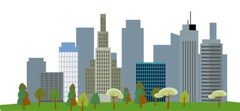 Cityscape Transparent Background - PNG Mart