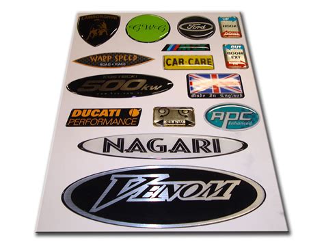 Domed stickers and badges | Perth Graphics Centre