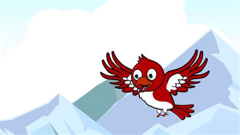 Bird Flapping- Very Quick Animation - YouTube