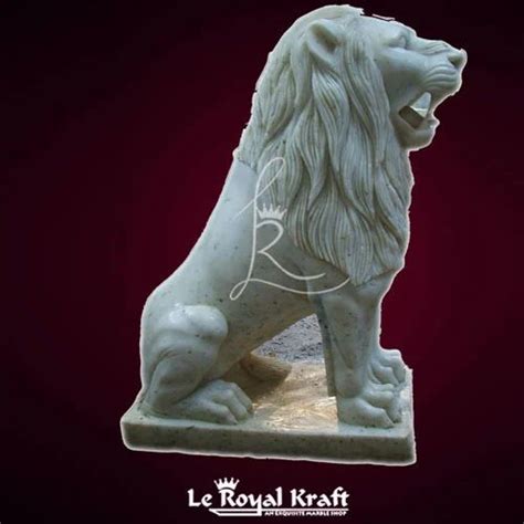 Marble Stone Lion Statue at Rs 13000/piece | Marble Lion in Chennai | ID: 5737952088