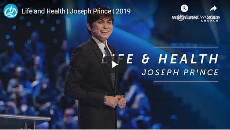 Pastor Joseph Prince Sermon – Life and Health - Naijapage