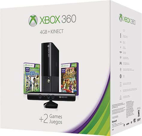 Customer Reviews: Microsoft Xbox 360 4GB Holiday Bundle with Kinect and ...