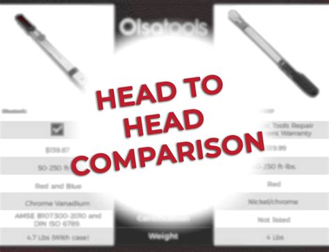 Tool Comparison - Which Brand Do You Choose? – Olsa Tools