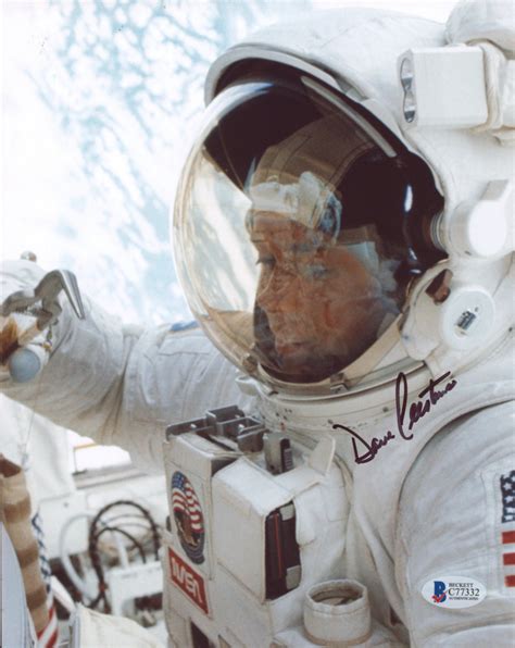 David Leestma Signed NASA 8x10 Photo (Beckett COA) | Pristine Auction