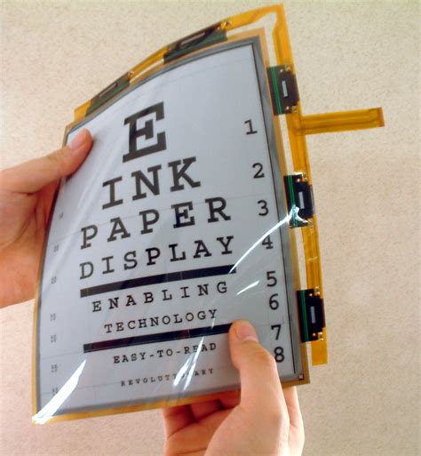 E-Ink Electronic ink flexible foldable display | IrishmanAbroad.com