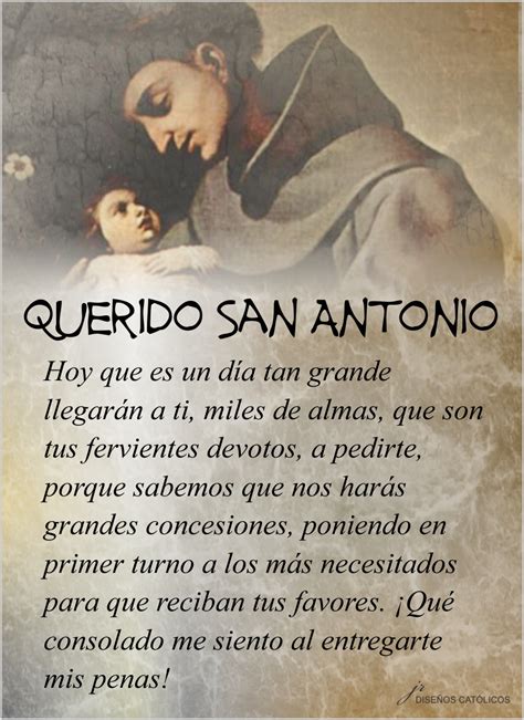 TARJETAS Y ORACIONES CATOLICAS: SAN ANTONIO DE PADUA