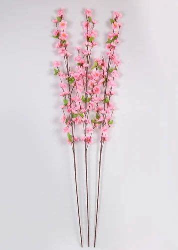 Party Pink Cherry Blossom Stick - 48 Inch, For Decoration at Rs 48/piece in Mumbai