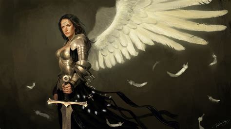 Angel Warrior Full HD Wallpaper and Background Image | 1920x1080 | ID ...