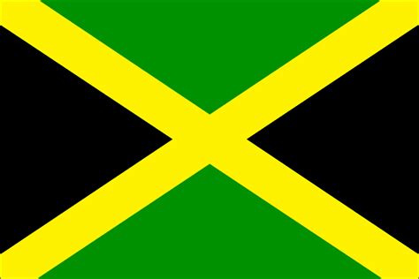 Flag of Jamaica, at PrintColorFun.com