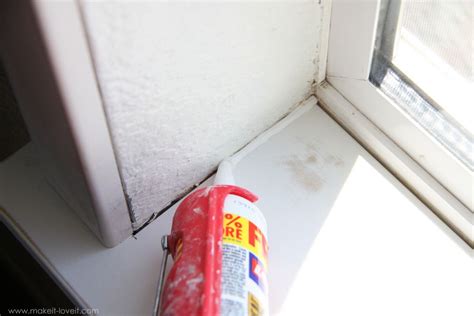 Caulking Window Sill Interior - windowcurtain