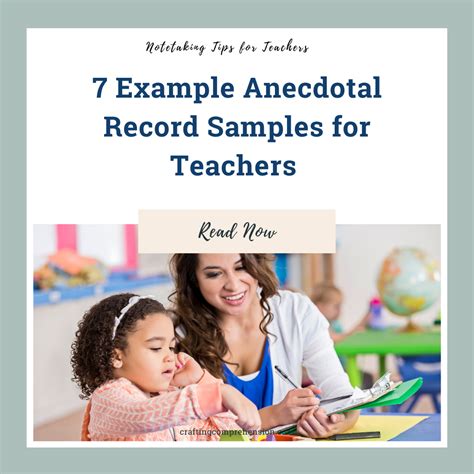 7 Anecdotal Form Examples for Teachers in 2024