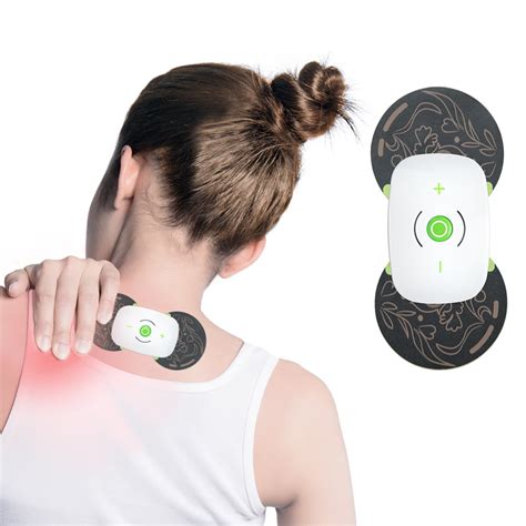 JUMPER TENS Unit Rechargeable Compact Wireless TENS Unit - Electric EMS Muscle Stimulator Pain ...