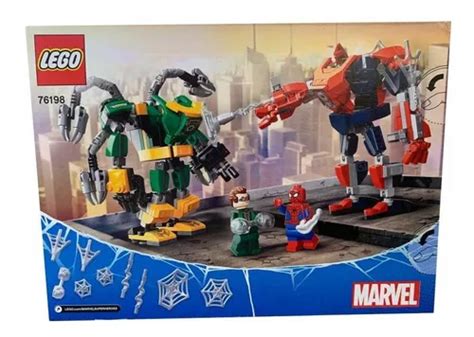 Lego Spider-man Vs Doctor Octopus Batalla De Mecas Continent | Envío gratis