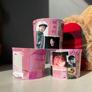 BTS Jin Birthday Cupsleeve Set Happy Jin Day - Etsy