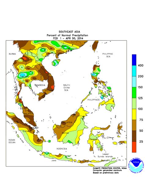 CPC - Monitoring and Data: Regional Climate Maps - Asia