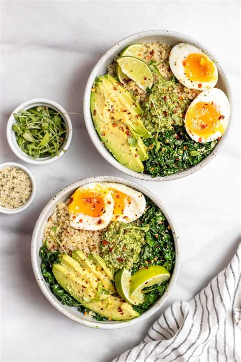 Savory Quinoa Breakfast Bowl - Eat With Clarity