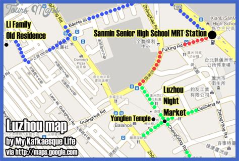 Luzhou Map - ToursMaps.com