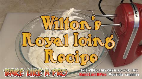 Cake Decorating Requirement #19: Make a new type of Icing. … | Wilton royal icing recipe, Royal ...