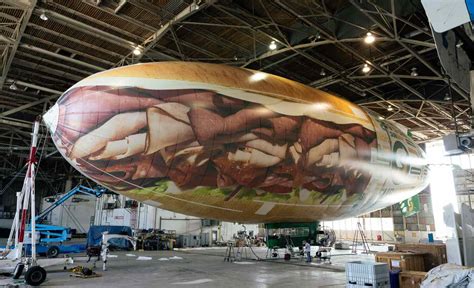 Subway Just Announced A 180-Foot Sandwich Blimp Taking Flight In Four Southern Cities