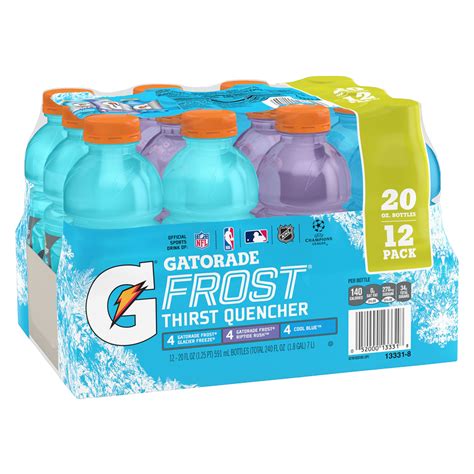 Gatorade Frost Thirst Quencher Variety Pack 20oz 12pk : Drinks fast ...