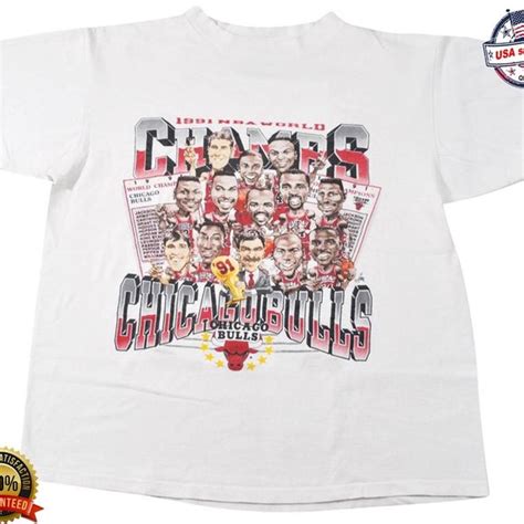 Gildan | Shirts | Vintage Nba Chicago Bulls World Champions Shirt ...