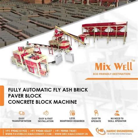 Automatic Fly Ash Bricks Machine at Rs 2750000 in Ahmedabad | ID: 22993036873