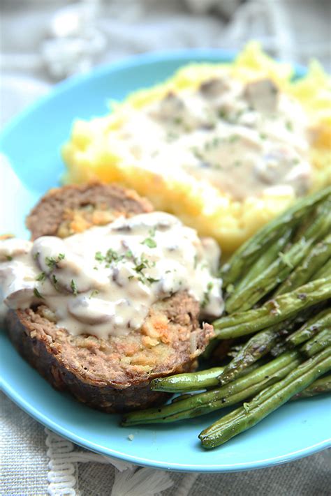 Stuffed Meatloaf - Real Life Dinner