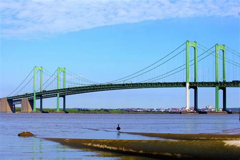 Delaware Memorial Bridge Photograph by Luigi Ciuffetelli | Pixels