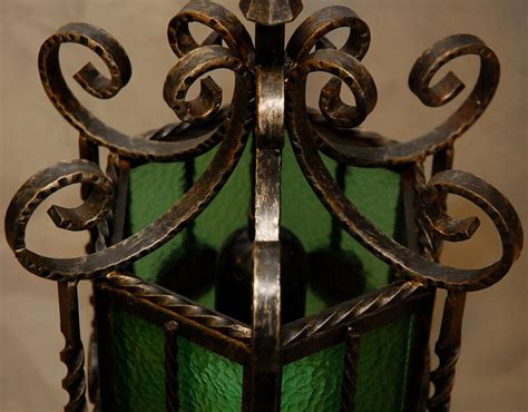 Pair of Wrought Iron Lanterns — Jefferson West, Inc.