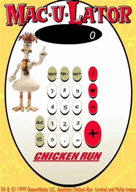 Chicken Run: Mac-U-Lator | Soundeffects Wiki | Fandom