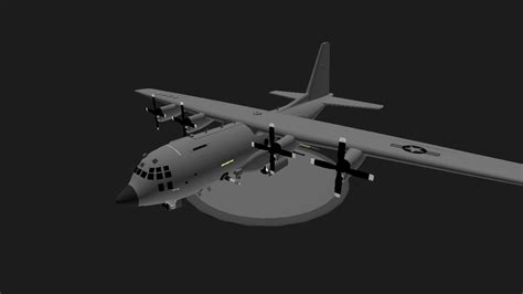 SimplePlanes | AC-130 Spooky II