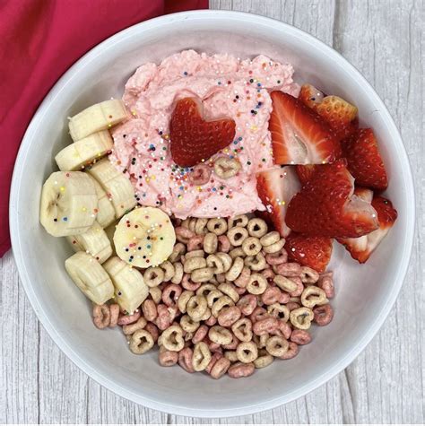 Strawberry Banana Cheerios Protein Bowl