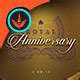 Royal Gold Anniversary Banner Template, Print Templates | GraphicRiver
