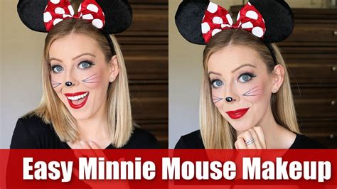 Minnie Mouse Makeup And Hair Tutorial | Saubhaya Makeup