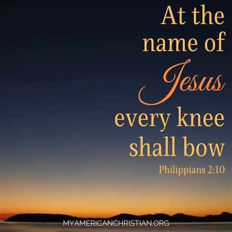 Every Knee Shall Bow Bible Verse Meaning Explained