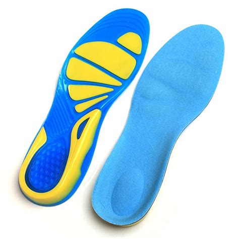 2019 New Flexible Athletic Silicone Shoe Inserts Breathable Football ...