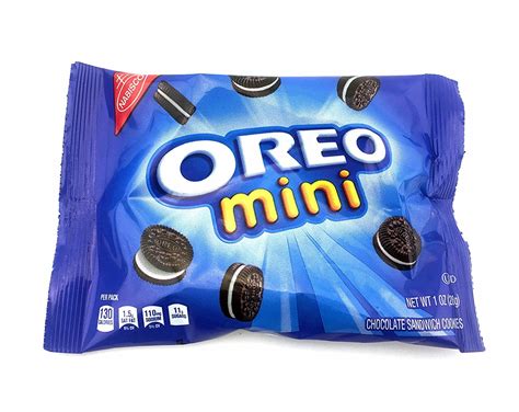 Oreo Mini Chocolate Sandwich Cookies, Snack Size On The Go, 1 Ounce Bag (Pack of 24) - Walmart.com