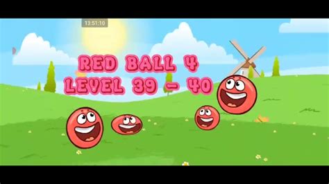 Red Ball 4 - Gameplay Walkthrough Level 39 - 40 - RedBall4 (iOS ...