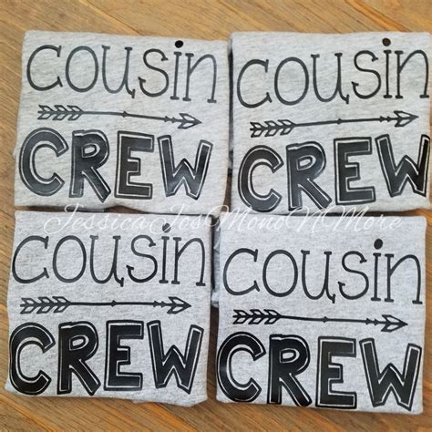 Cousin Crew Tees-cousin Crew T-shirt-cousin - Etsy | Cousins, Cousins ...