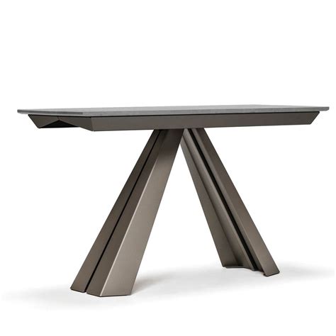 Convivium Extending Console Table - By glassdomain.co.uk