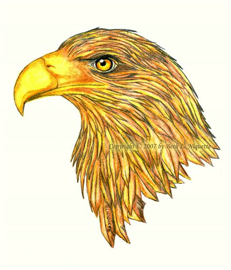 Beth's Artworx: Golden Eagle -Paint Party Friday