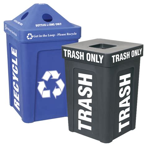 48-Gallon Recycle Bin I Outdoor Station | Best Seller | Recycle Away