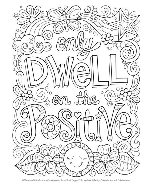 35 Adult Coloring Pages That Are Printable and Fun - Happier Human