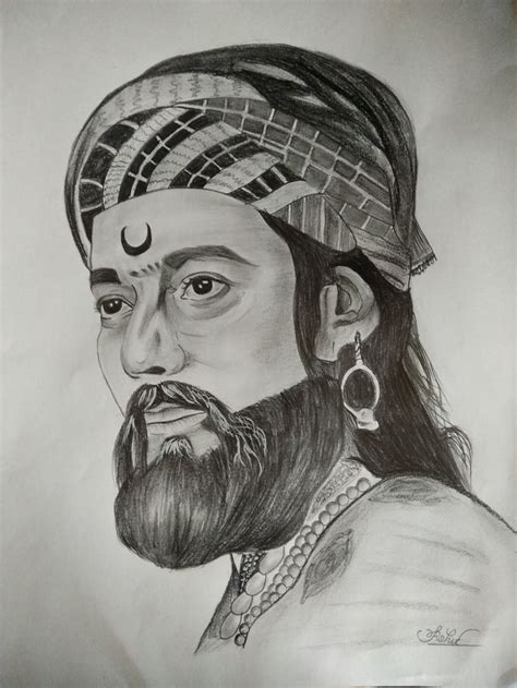 Shivaji Maharaj Pencil Sketch Pencil Sketch Images Pencil Sketch | Images and Photos finder