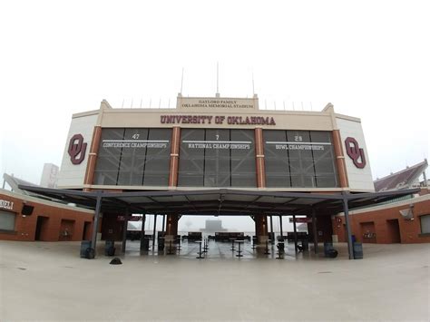 Oklahoma Memorial Stadium Seating - RateYourSeats.com