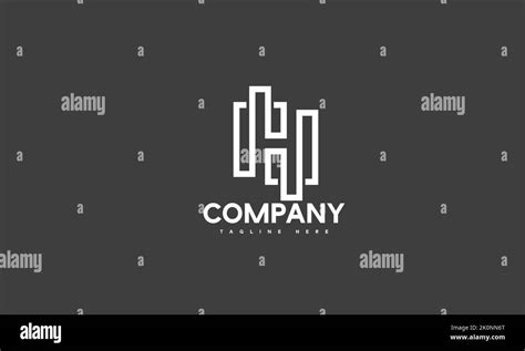 minimal letter H logo template Stock Vector Image & Art - Alamy