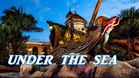 UNDER THE SEA - JOURNEY of THE LITTLE MERMAID RIDE | Disney World Magic ... | Disney world magic ...