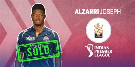 IPL 2024 auction: RCB acquire Alzarri Joseph for a whopping 11.5 crores