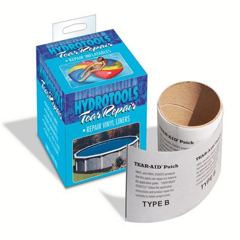 Swimline Swimline 8850 Tear-Aid Underwater Vinyl Swimming Pool Liner Repair Patch Tape-8850 ...