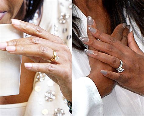 Michelle Obama’s New Ring — Engagament Upgrade? See Pics – Hollywood Life